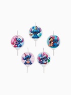 Свечи в торт, набор 5 шт., Стич - Фото 2