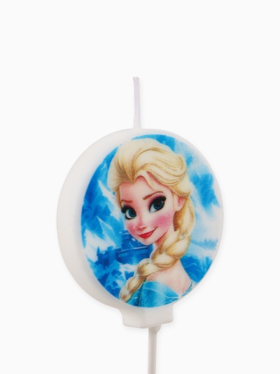 Свечи в торт, набор 5 шт., Принцессы Дисней