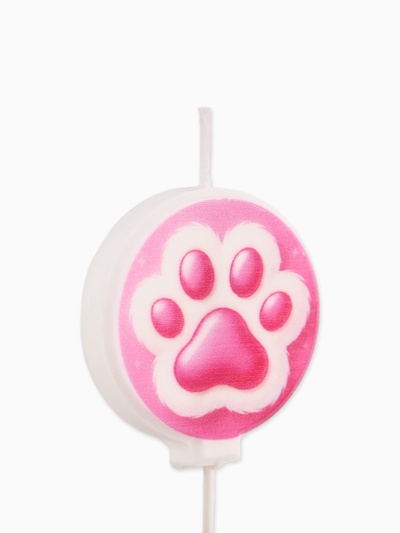 Свечи в торт, набор 5 шт., кошечка Мари, Коты-аристократы