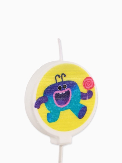 Свечи в торт, набор 5 шт., Ум и Хрум