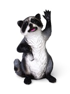 Садовая фигура из полистоуна «Енот-гаишник», 18×16×30 см - Фото 9