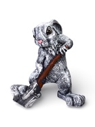 Садовая фигура из полистоуна «Заяц с лопатой», 30×18×35 см - Фото 3