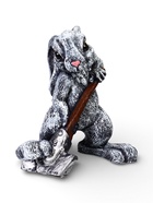 Садовая фигура из полистоуна «Заяц с лопатой», 30×18×35 см - Фото 4