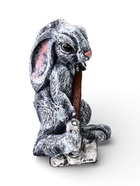 Садовая фигура из полистоуна «Заяц с лопатой», 30×18×35 см - Фото 5