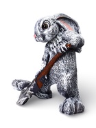 Садовая фигура из полистоуна «Заяц с лопатой», 30×18×35 см - Фото 8