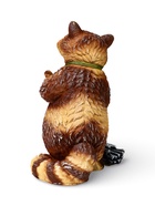 Садовая фигура из полистоуна «Енот с метлой», 26×24×38 см - Фото 4