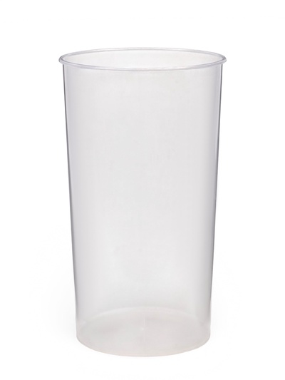 Ваза для цветов, 3.8 л, d=14 см, h=25.5 см, пластиковая, прозрачная