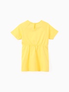 Платье для девочки KAFTAN однотонное с коротким рукавом, жёлтое, рост 92-98 см - Фото 10