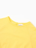 Платье для девочки KAFTAN однотонное с коротким рукавом, жёлтое, 110-116 см, 150 г  (артикул 10952518)  большой выбор товаров оптом и в розницу по низким ценам с доставкой