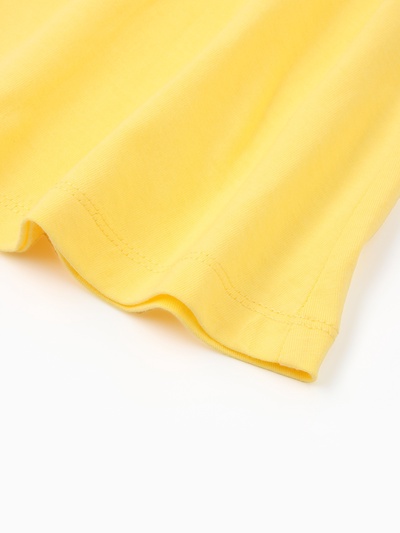Платье для девочки KAFTAN «Балерина» с длинным рукавом, жёлтое, рост 92-98 см