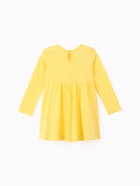 Платье для девочки KAFTAN «Балерина» с длинным рукавом, жёлтое, рост 98-104 см - Фото 10