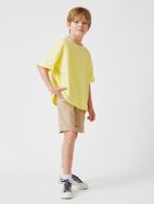 Футболка детская KAFTAN: Oversize, однотонная, жёлтая, рост 104-110 см - Фото 2