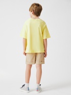 Футболка детская KAFTAN: Oversize, однотонная, жёлтая, рост 104-110 см - Фото 3