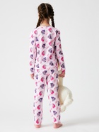 Пижама для девочки (лонгслив, брюки) KAFTAN «Пони», розовая, рост 98-104 см - Фото 3