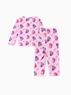 Пижама для девочки (лонгслив и брюки) KAFTAN «Пони», розовая, рост 98-104 см - Фото 6