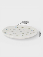 Тарелка «Уютный дом. Фиалки», d=20 см, керамика, белая - Фото 2