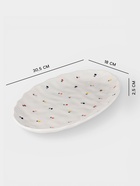 Блюдо сервировочное «Уютный дом. Тюльпаны», 30.5×18×2.5 см, керамика, белая - Фото 2