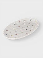 Блюдо сервировочное «Уютный дом. Тюльпаны», 30.5×18×2.5 см, керамика, белая - Фото 5