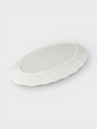 Блюдо сервировочное «Уютный дом. Розы», 30.5×18×2.5 см, керамика, белая - Фото 5