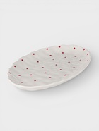 Блюдо сервировочное «Уютный дом. Сердечки», 30.5×18×2.5 см, керамика, белая - Фото 5