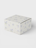 Чайная пара «Уютный дом. Фиалки», 2 предмета: блюдце 15×2 см, чашка 255 мл, керамика, белая 10937619