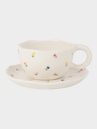 Чайная пара «Уютный дом. Тюльпаны», 2 предмета: блюдце 15×2 см, чашка 270 мл, керамика  (артикул 10937621)  большой выбор товаров оптом и в розницу по низким ценам с доставкой