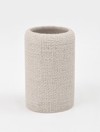 Набор для ванной «Плетение», 2 предмета, дозатор для мыла, стакан, бежевый - Фото 3