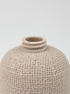 Набор для ванной «Плетение», 2 предмета, дозатор для мыла, стакан, бежевый - Фото 6