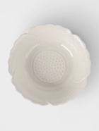 Салатники «Цветок», набор 5 шт.: 1 шт. 390 мл, 4 шт. 100 мл, керамика, белые - Фото 3