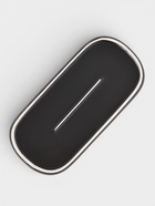 Чайная пара «Мрамор», 2 предмета: чашка 250 мл, блюдце 13.5×11×1 см, керамика, чёрная - фото 809493191