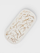 Чайная пара «Мрамор», 2 предмета: чашка 250 мл, блюдце 13.5×11×1 см, керамика, белая 10939306