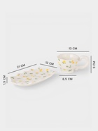 Чайная пара «Райское наслаждение», 2 предмета: блюдце 21×12×1.5 см, чашка 190 мл, керамика, белая, жёлтая  (артикул 10939621)  большой выбор товаров оптом и в розницу по низким ценам с доставкой