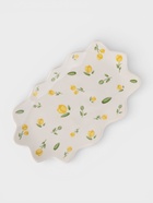 Чайная пара «Райское наслаждение», 2 предмета: блюдце 21×12×1.5 см, чашка 190 мл, керамика, белая, жёлтая  (артикул 10939621)  большой выбор товаров оптом и в розницу по низким ценам с доставкой