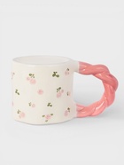 Кружка «Цветущий сад», 15×9×9 см, 380 мл, керамика, белая, розовая  (артикул 10939629)  большой выбор товаров оптом и в розницу по низким ценам с доставкой