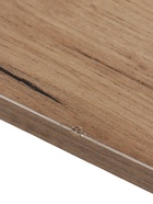 УЦЕНКА Прихожая Домино, 1500х350х2116, Крафт Золотой/Белый - Фото 4