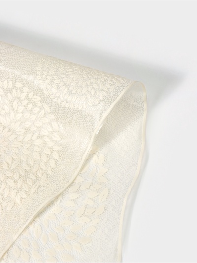 Клеёнка на стол ажурная Lace «Одуванчик», ширина 137 см, рулон 20 метров, толщина 0.3 мм