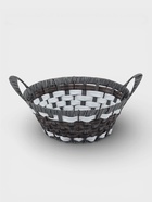 Корзинка для фруктов и хлеба Magistro «Графит», 34×28×17 см, плетёная, серая - Фото 7