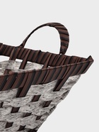 Корзинка для фруктов и хлеба Magistro «Терракота», 36×23×17 см, плетёная, серая - Фото 6