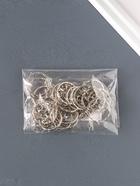 Кольцо для брелока на цепочке с карабином 6.5 см, d=2.3 см, карабин 1.3 см, набор 20 шт.  (артикул 10959751)  большой выбор товаров оптом и в розницу по низким ценам с доставкой