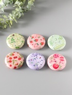 Набор шкатулок для украшений «Фрукты и овощи», 12 шт., мини, металл, круглая, 6.8×6.8×1.7 см - Фото 2