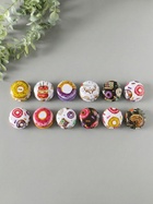 Набор шкатулок для украшений «Пончики», 12 шт., мини, металл, круглая, 4×4×2 см - Фото 1