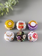 Набор шкатулок для украшений «Пончики», 12 шт., мини, металл, круглая, 4×4×2 см - Фото 2