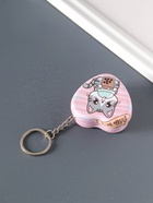 Шкатулка - брелок для ключей на кольце «Зверёк с молочным чаем», сердце, мини, 5×5×2 см, МИКС - Фото 3