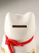 Копилка для денег «Кот Манэки-нэко с счастливый барабан», керамика, 7.8×7.5×12.5 см - Фото 5