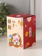 Копилка для денег «Кот Манэки-нэко с счастливый барабан», керамика, 7.8×7.5×12.5 см - Фото 6