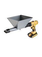 УЦЕНКА Насадка для дрели ТУНДРА, для подачи строительной смеси, 6 л, 4 насадки в комплекте 1098965 - Фото 7