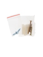 УЦЕНКА Крючок для штор CAPPIO KS042, цвет серебро с золотом, набор 2 шт. - Фото 7