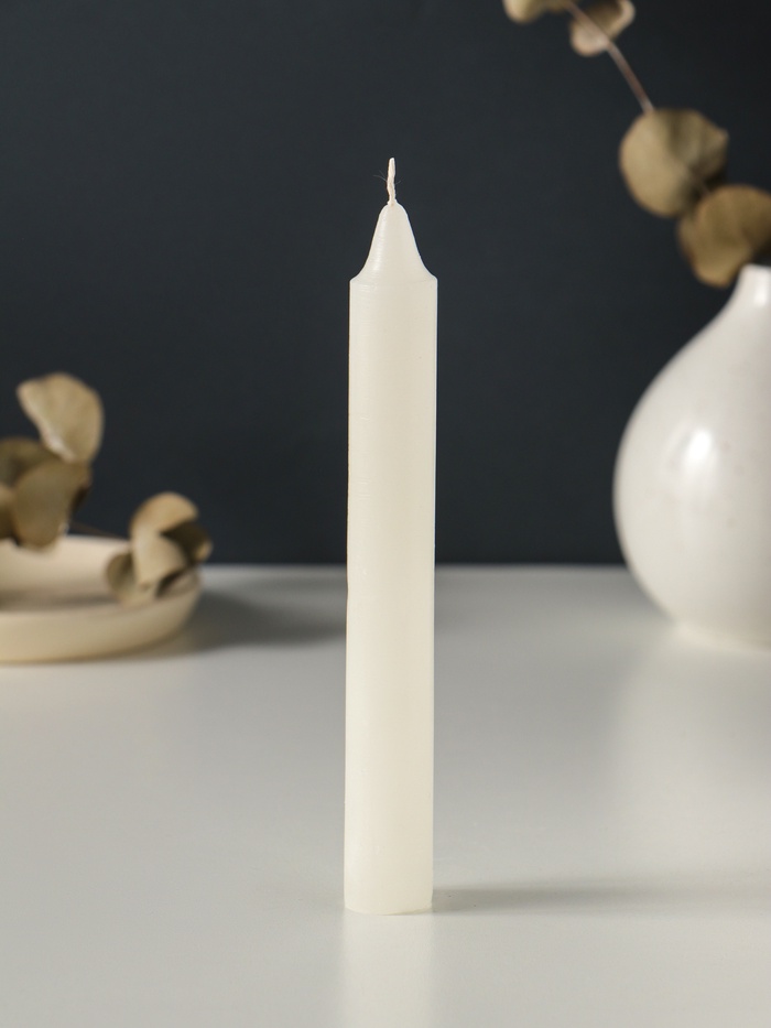 Набор: свечи хозяйственные 50 г, 4 шт., 17 см, 7-8 ч - Фото 1