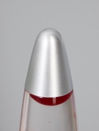 УЦЕНКА Светильник настольный металл, стекло, воск «Лава» Е14 25-35W серебро 34×8.5×8.5 см - Фото 5