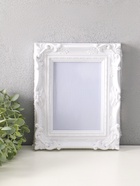 Фоторамка для фото 13×18 см «Узорная», пластик, белая, 23.5×19 см  (артикул 5170527)  большой выбор товаров оптом и в розницу по низким ценам с доставкой